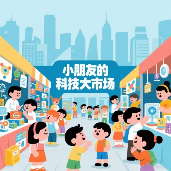 小朋友的科技大市场