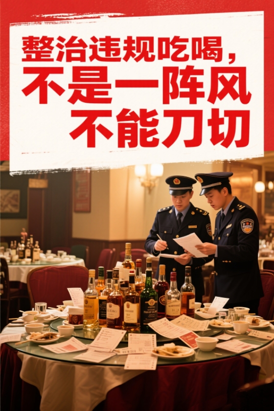 新华时评·锲而不舍落实中央八项规定精神丨整治违规吃喝，不是一