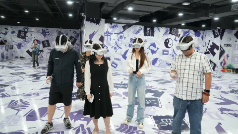 新华网文化观察丨当千年文化邂逅VR大空间