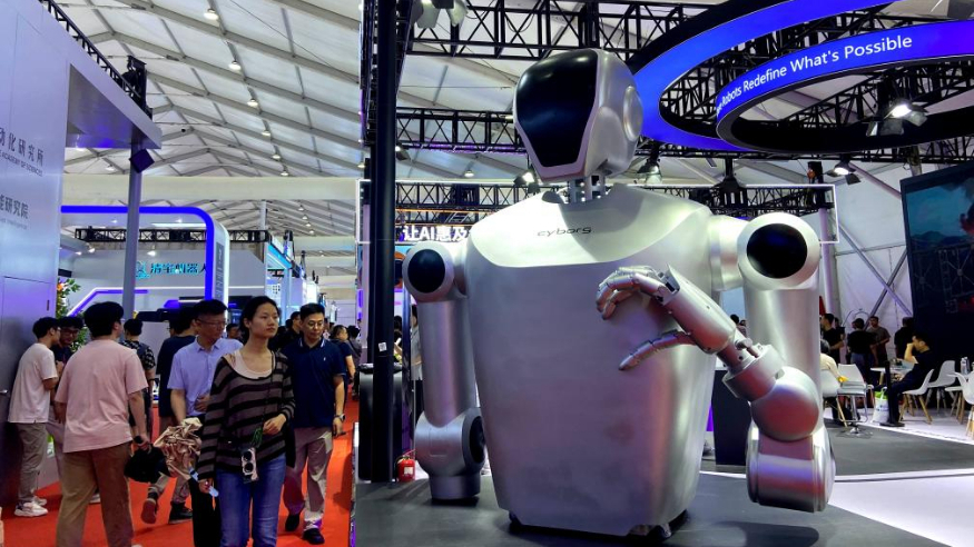 2025世界机器人大会促产业发展销售额超2亿元