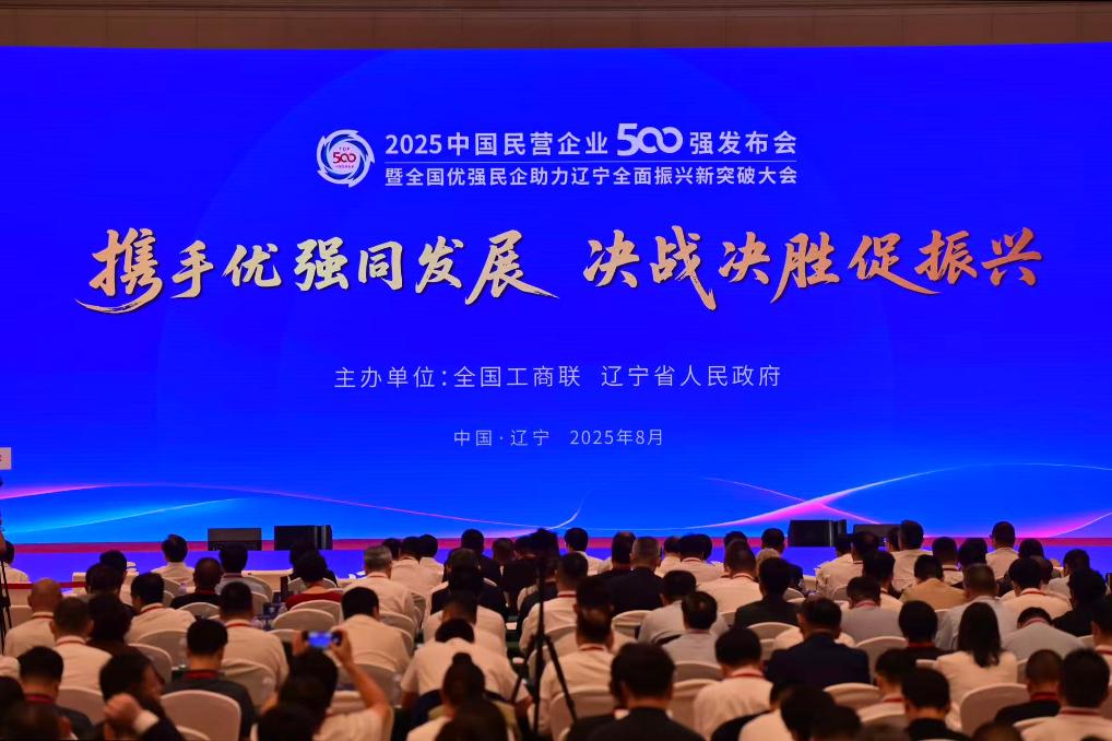 新华鲜报丨大显身手！“2025中国民营企业500强”发布